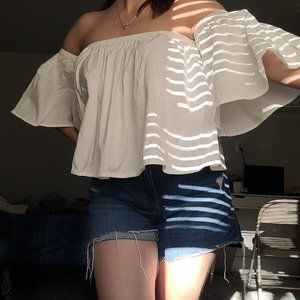mossimo off shoulder top